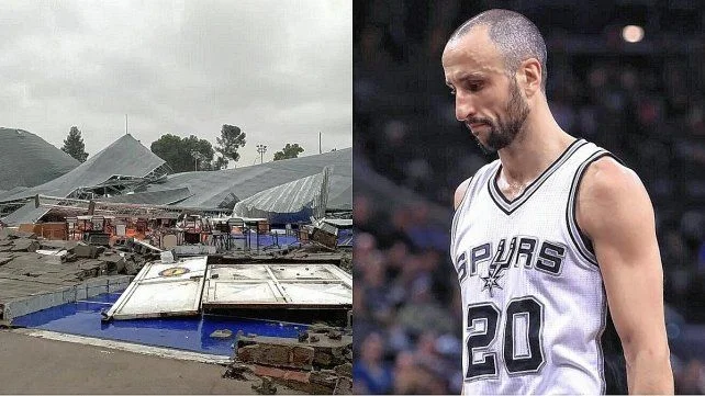 El ex basquetbolista tomó la iniciativa y junto a otros deportistas y artistas bahienses comenzaron una cruzada para ayudar a los afectado por el temporal.