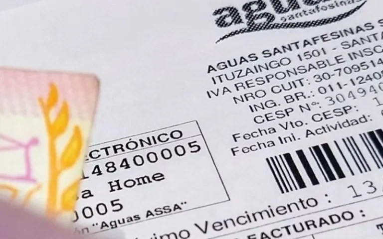 Golpe al bolsillo en Santa Fe: aumenta la tarifa de Aguas