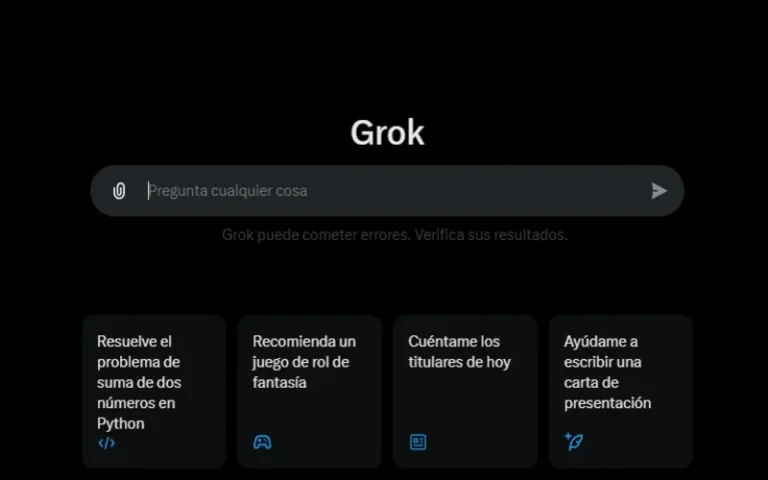 Grok, la nueva inteligencia artificial de "X"