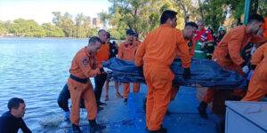 Encuentran ahogado al hombre que se tiró a los lagos de Palermo