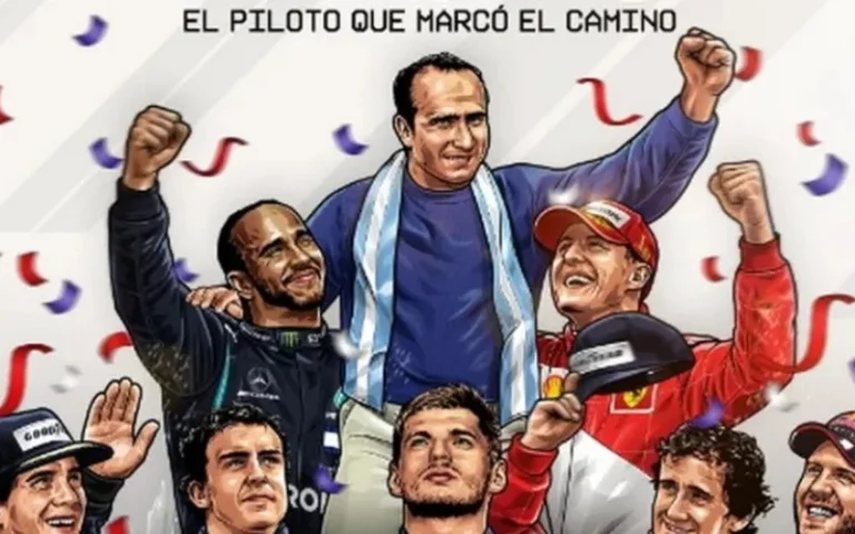 Homenaje de la Fórmula 1 a Fangio, a 30 años de su fallecimiento