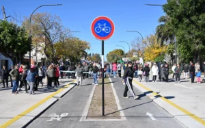 Se inauguró la transformación de la avenida Rouillón: una obra clave para la conectividad del oeste rosarino