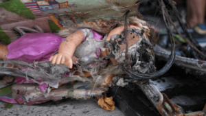 Incendio en una juguetería del barrio Las Flores en Rosario