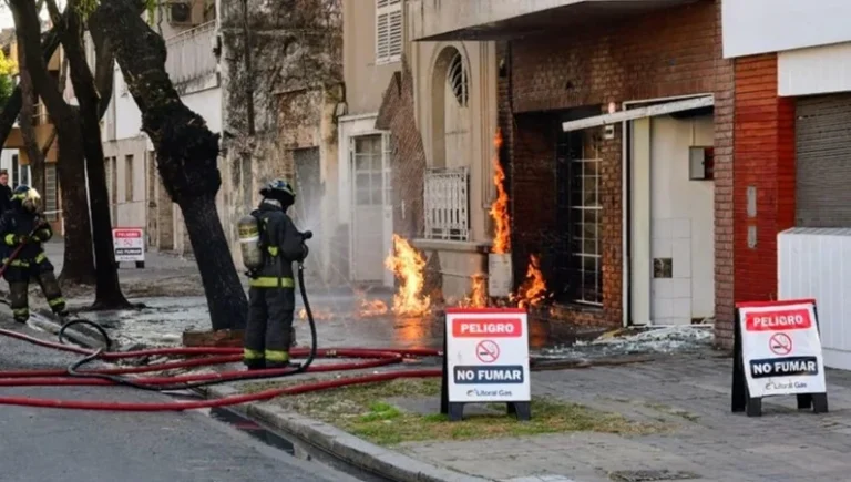 incendio en rosario