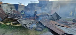 incendio en Rosario