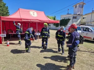 Bomberos Santa Fe en Villa Gesell