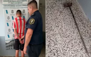 Intentó asesinar a su padre con una pala de parrilla