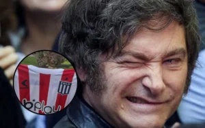 Javier Milei bancó a Estudiantes en el enfrentamiento con AFA
