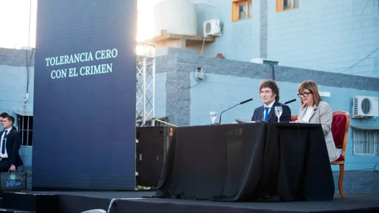 Javier Milei presentó el proyecto de un nuevo Código Penal