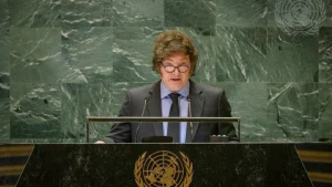 Javier Milei en la ONU por el reclamo argentino sobre Malvinas