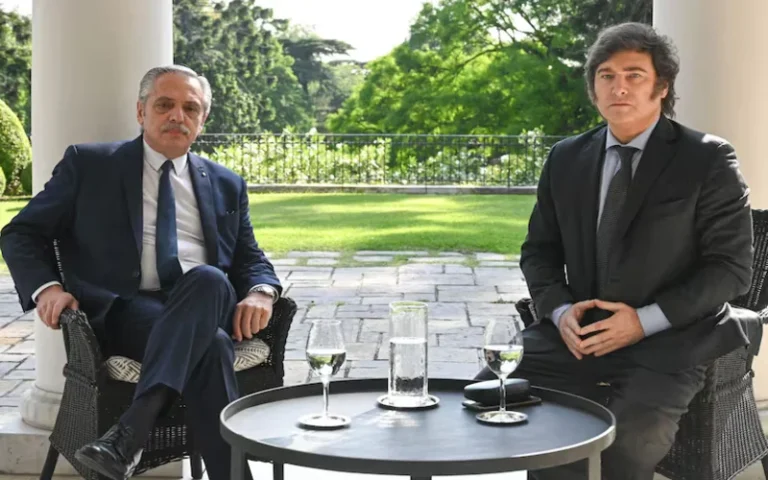 Javier Milei y una dura carta contra Alberto Fernández