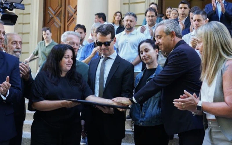 Javkin destacó el legado de Usandizaga en su último adiós.