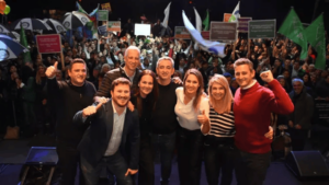 Javkin y Losada cerraron la campaña de cara a las PASO