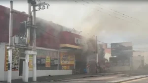 Incendio supermercado Comodín