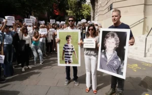 Justicia por Facu: familiares del nene y Fantino piden la renuncia de los directivos del Jockey Club