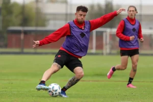 La Lepra vuelve a entrenarse en la Liga Profesional