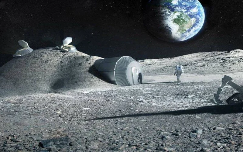 La NASA busca fabricar casas para la Luna