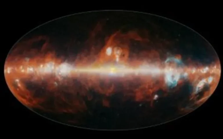 La Nasa reveló un mapa cósmico del universo, sin precedentes