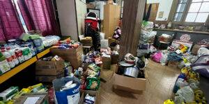 La campaña solidaria para Bahía Blanca llena tres galpones.