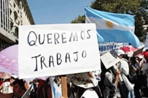 Aumenta la cantidad de gente sin trabajo