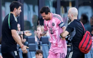 La lesión de Messi preocupa a Scaloni