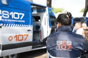 línea 107 suspendida