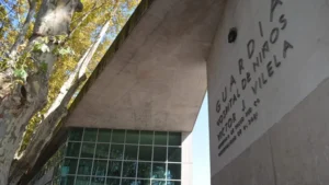 Patrullero policial en Rosario