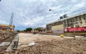 La obra para duplicar los carriles de Rouillón ya tiene un 70% de ejecución