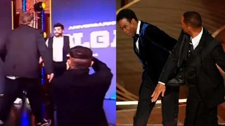 Migue Granados imitó a Will Smith en los Premios Olga.