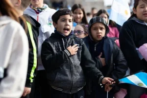 Acto por la Bandera en Rosario