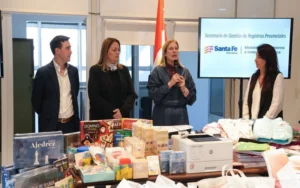 La provincia entregó elementos comprados con dinero de las subastas de bienes decomisados al delito