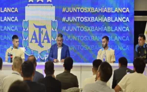 La selección argentina jugará un amistoso a beneficio de Bahía Blanca