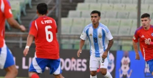 Argentina derrotó a Chile y avanza en el Sudamericano sub 20.