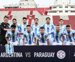 La selección sub 23 goleó a Paraguay en un amistoso.