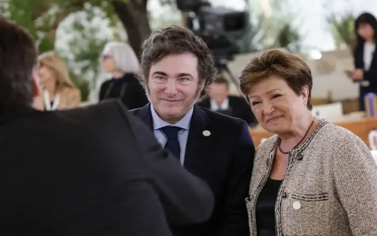 La titular del FMI sugirió votar a candidatos libertarios en octubre