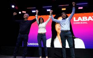 Labayru cerró campaña con mensaje de unidad y firmeza.