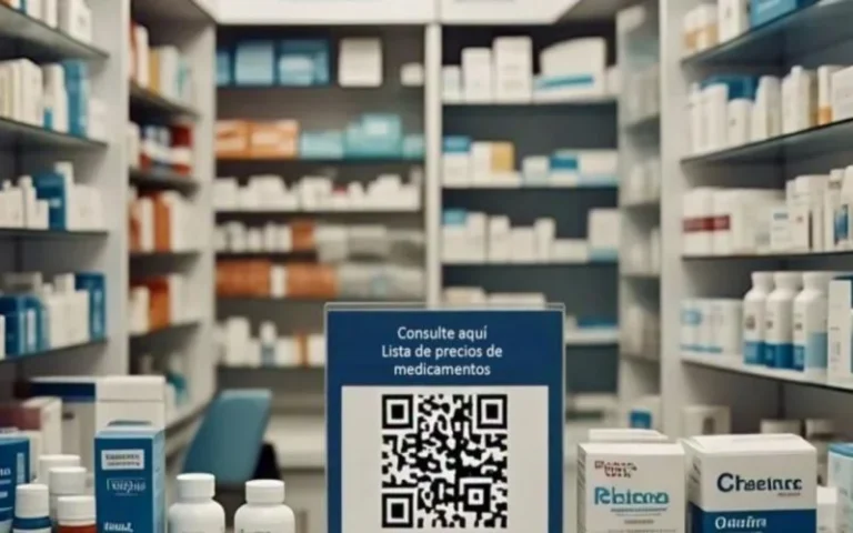 Las farmacias deberán exhibir un código QR con la lista de precios de los medicamentos