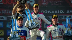 Leonel Pernía ganó el TC2000 de Rosario este domingo.