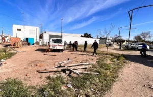 Liberan una esquina usurpada en Rosario