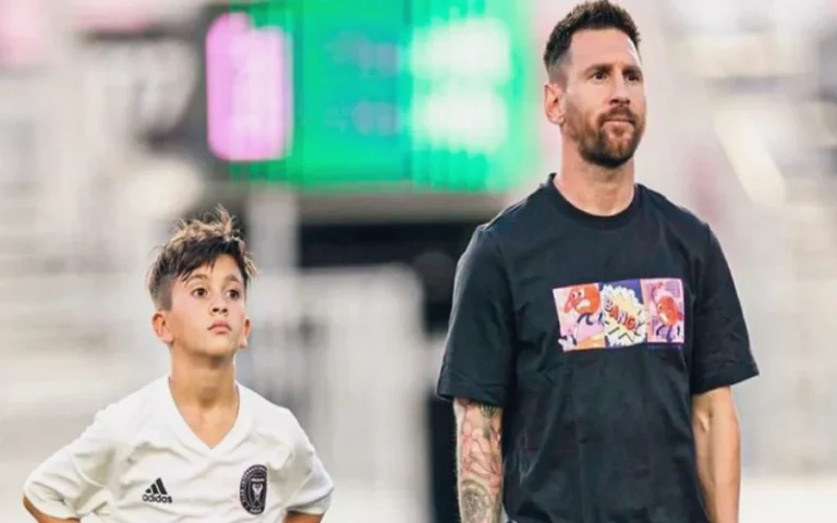 Lionel Messi y el curioso diálogo con los padres de uno de los rivales de Thiago