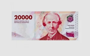 A fines de octubre llega el billete de 20.000 pesos