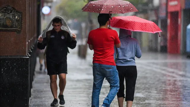 fin de semana con lluvia en Rosario