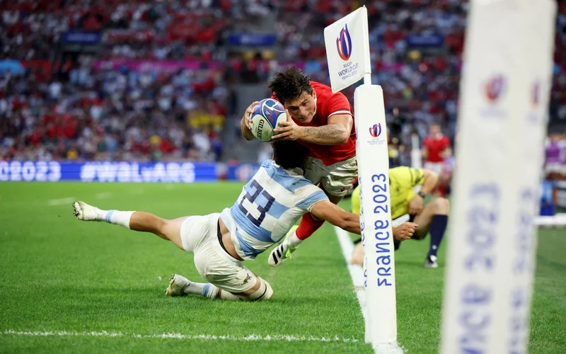 La selección argentina se impuso a Gales 29 a 17 con un electrizante final. Nicolás Sánchez fue la figura del encuentro en Marsella.