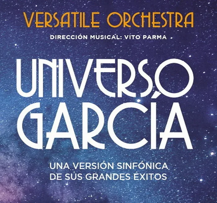 Vito Parma dirige la banda "Versatile Orchestra" y presenta "Universo García", un show que repasa la carrera del legendario músico.