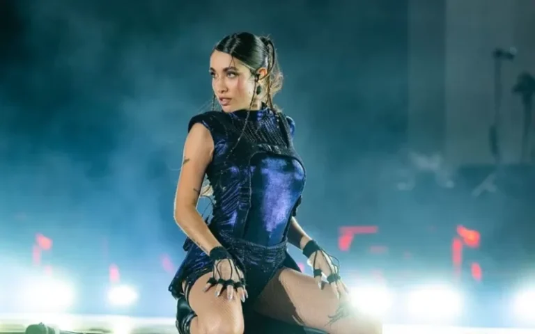 Los familiares de María Becerra a todo ritmo