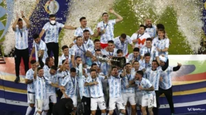 Los festejos de los dirigentes políticos por la copa américa