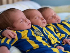 padres fanáticos de Rosario central nombraron a sus hijas en honor al equipo