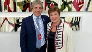 Caputo se reunirá con Georgieva, la titular de FMI