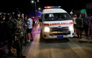 Se incendió un salón de fiestas en Irak y hay más de cien muertos