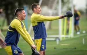 Central: Marco Ruben podría volver ante Vélez